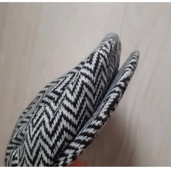 CAP HAT Newsboy S Small Black White NEW - Picture 4 of 4